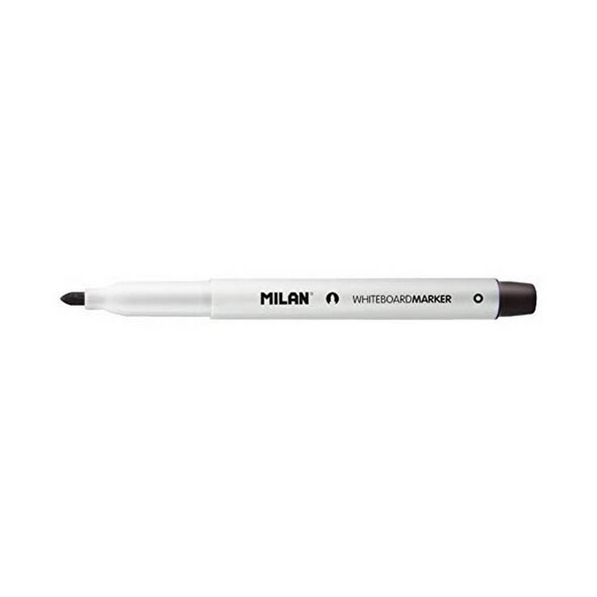 Фетр Milan Белая доска 12 штук Чёрный PVC-2
