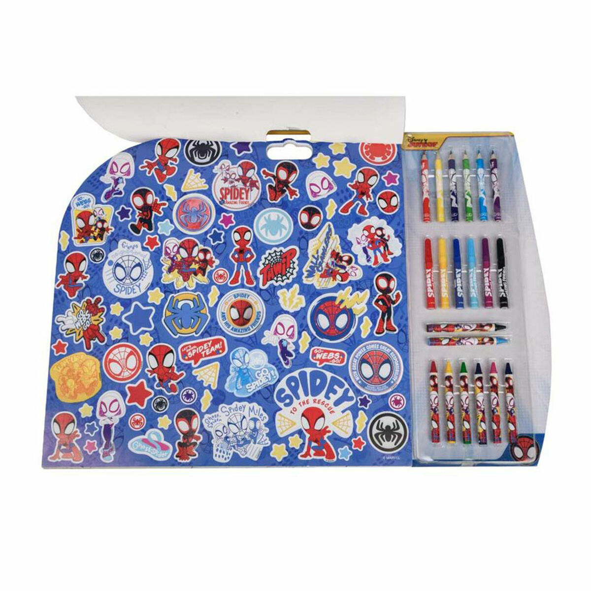 Spidey 5-in-1 Page Coloring Action Box-2