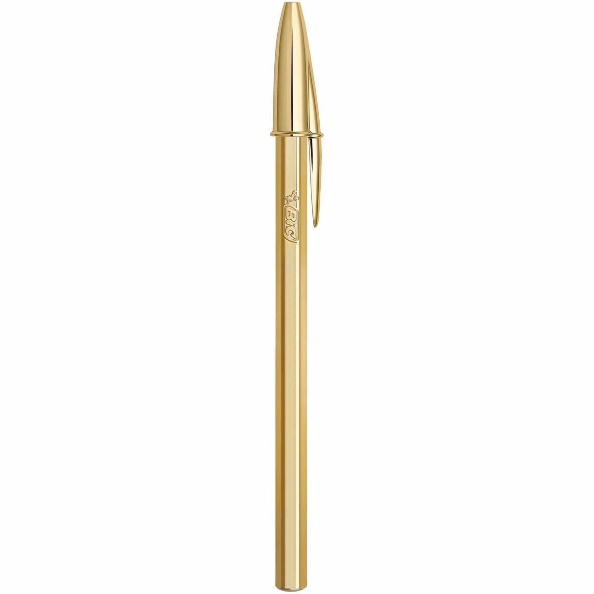 Handle Bic Cristal Shine Gold Plated 0.32 mm Blue 20 Items-2