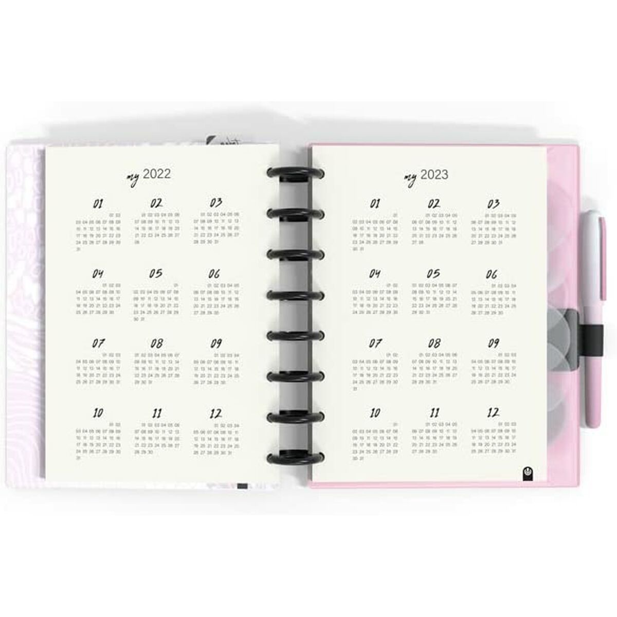 Расписание Carchivo My Planner Ingeniox Розовый A5-3