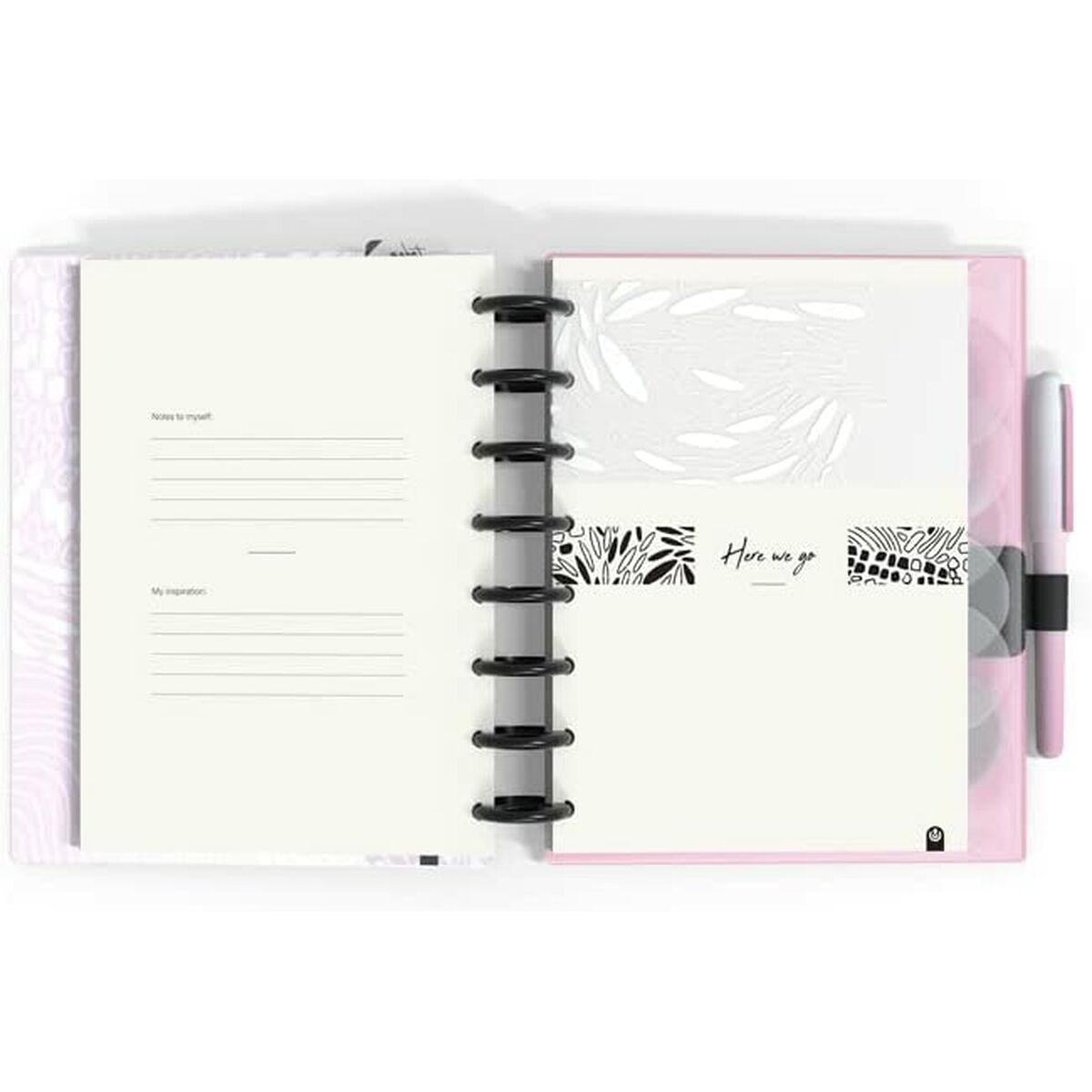 Расписание Carchivo My Planner Ingeniox Розовый A5-4