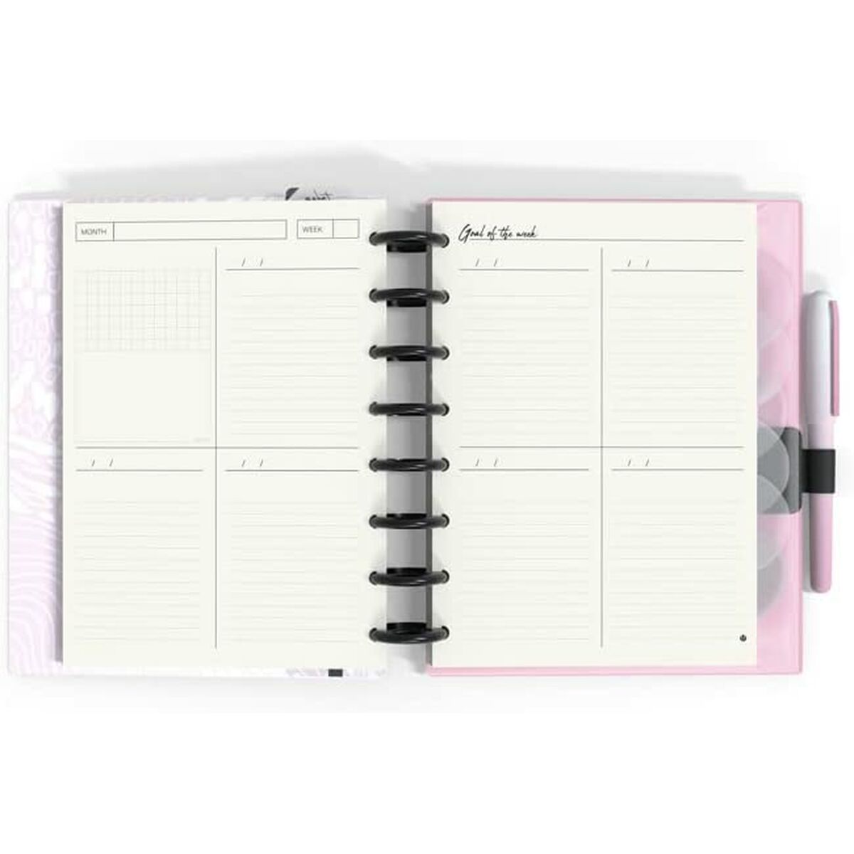 Расписание Carchivo My Planner Ingeniox Розовый A5-5
