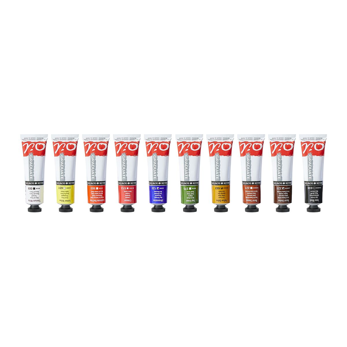 Набор красок Daler Rowney Graduate Oil Картина маслом 10 Предметы Разноцветный 38 ml-3