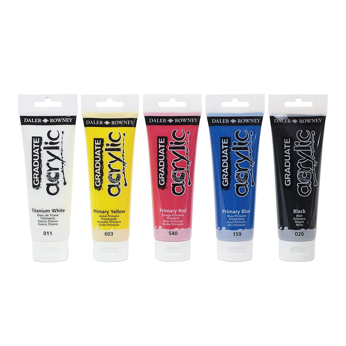 Акриловая краска Daler Rowney Разноцветный 5 Предметы 120 ml-2