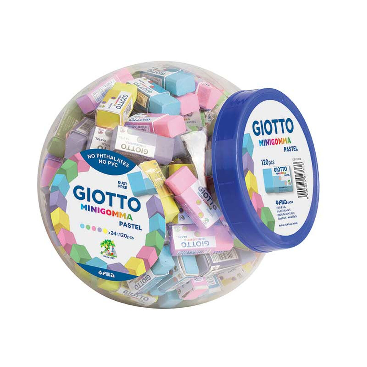 Ластик Giotto Gomma Фтор Гибкий 120 Предметы-2