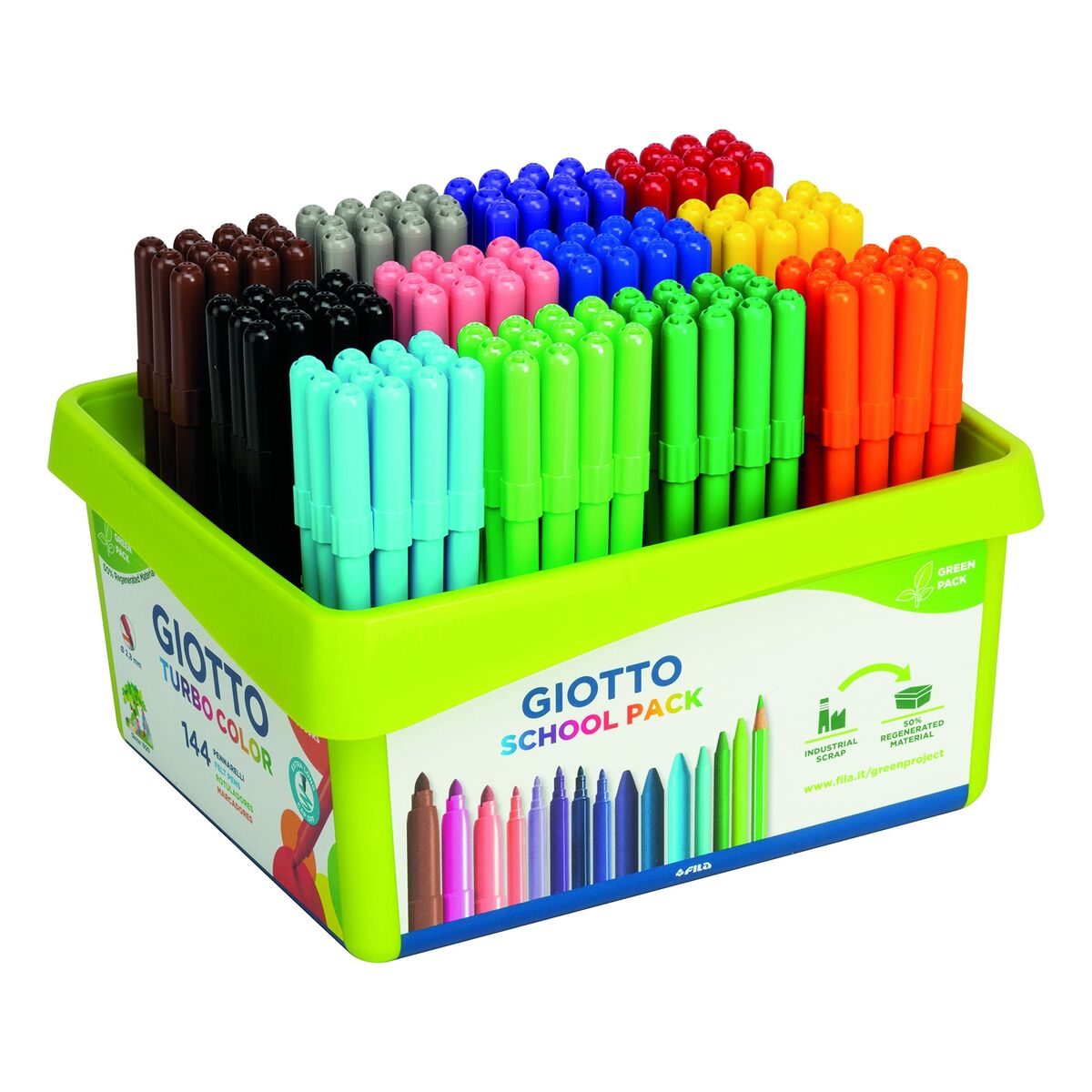 Набор маркеров Giotto TURBO COLOR SCHOOLPACK-4