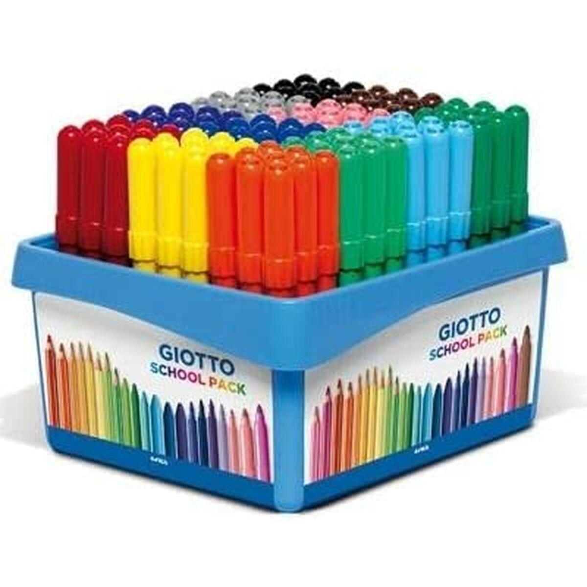 Набор маркеров Giotto TURBO MAXI SCHOOLPACK Разноцветный-2