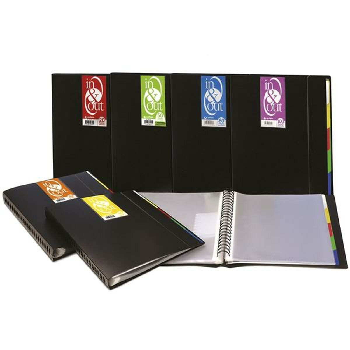 Папка-классификатор Grafoplas In & Out Чёрный-2