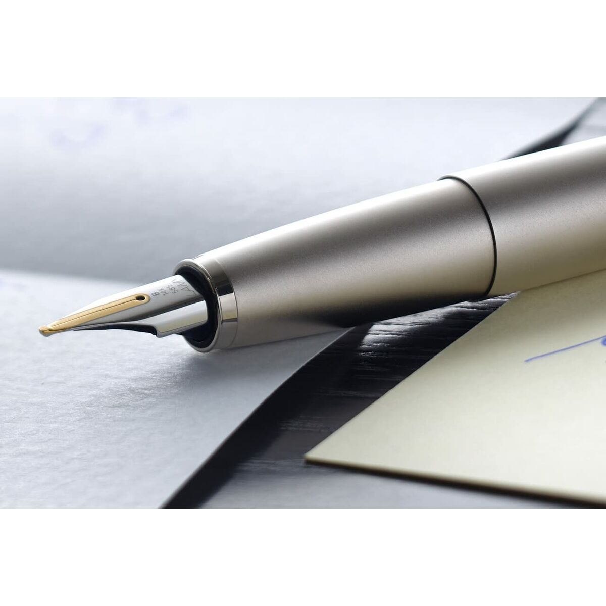 Перо для каллиграфии Lamy Palladium EF Позолоченный-3