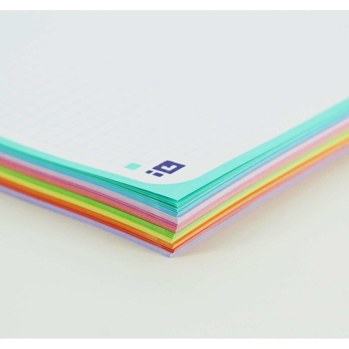 Oxford European Book 10 micro-perforated laptop Multi-colored A4 5 Items-2