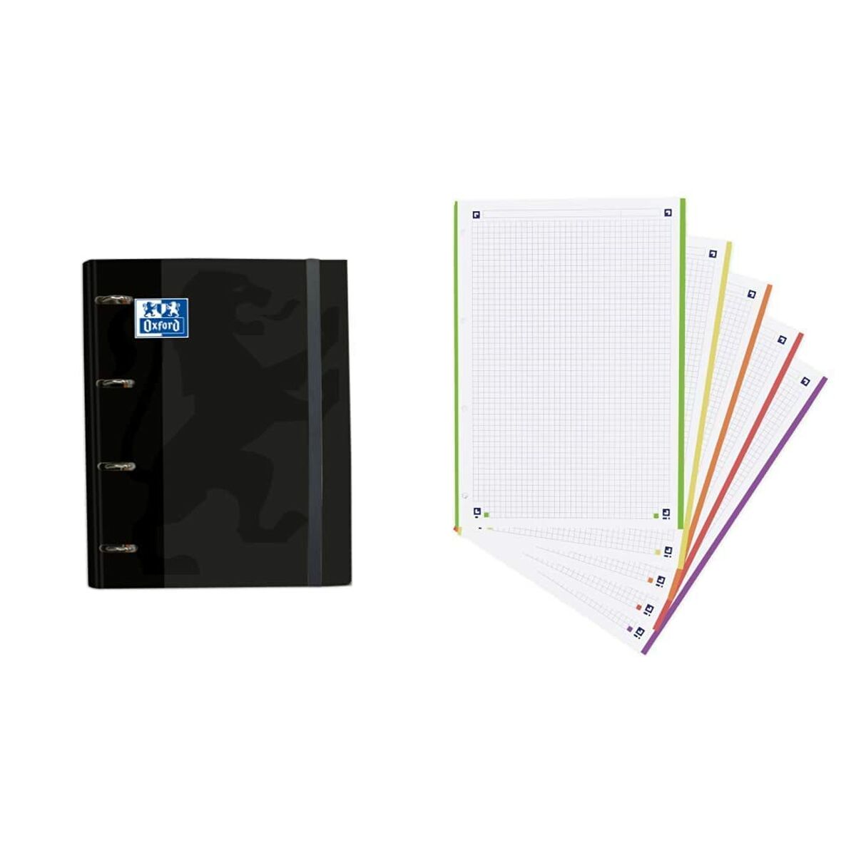Папка-регистратор Oxford Classic Europeanbinder Чёрный A4 A4+-2