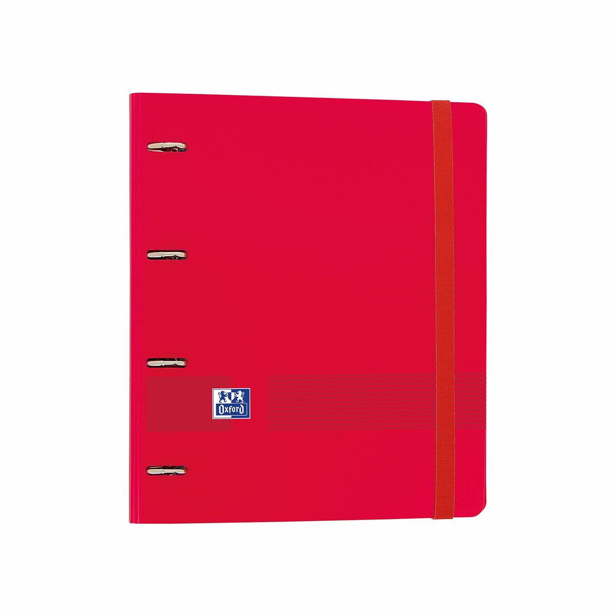 Cartella di registrazione Oxford Europeanbinder Polyfoam Rosso A4 A4 +