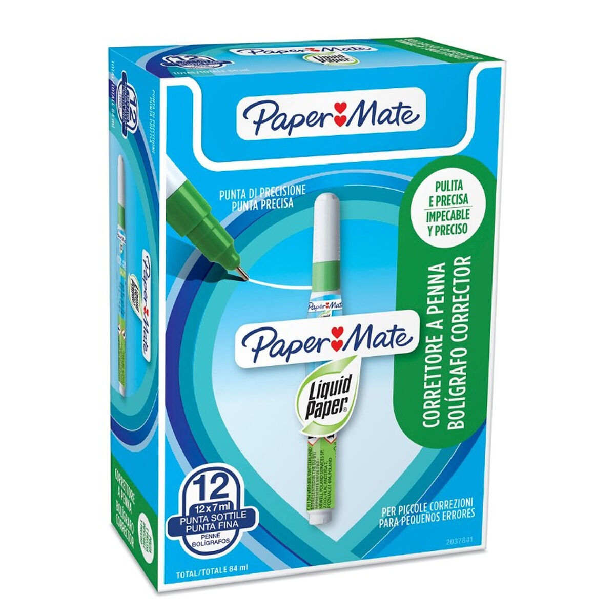 Карандаш-корректор Paper Mate NP10 7 ml 12 штук-4