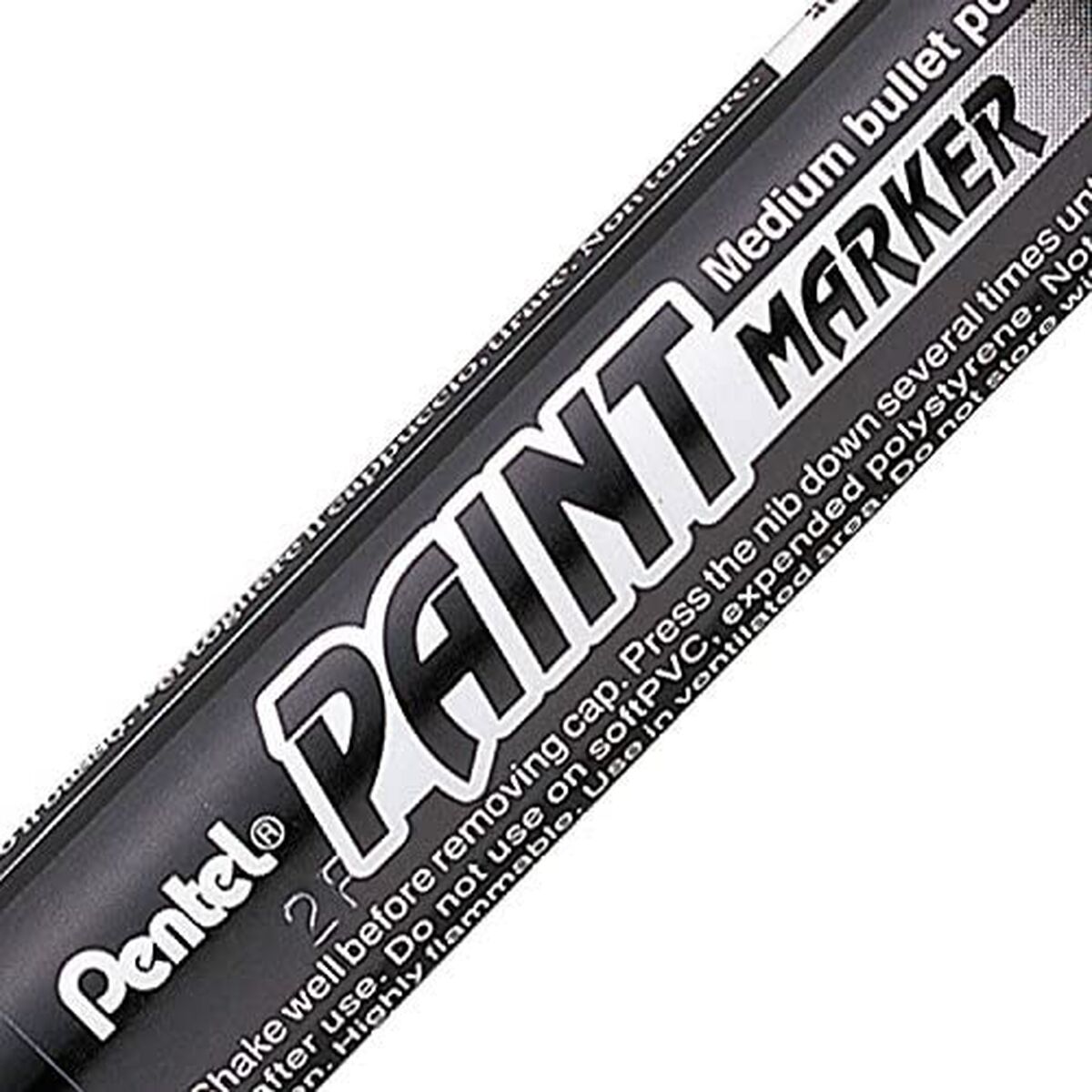 Постоянный маркер Pentel Чёрный 12 Предметы-2