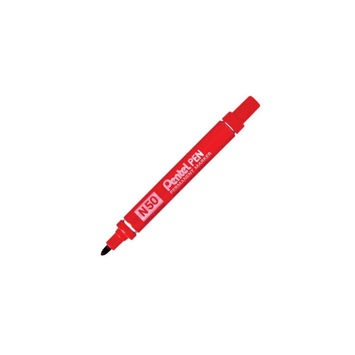 Постоянный маркер Pentel N50-BE Красный 12 Предметы-2