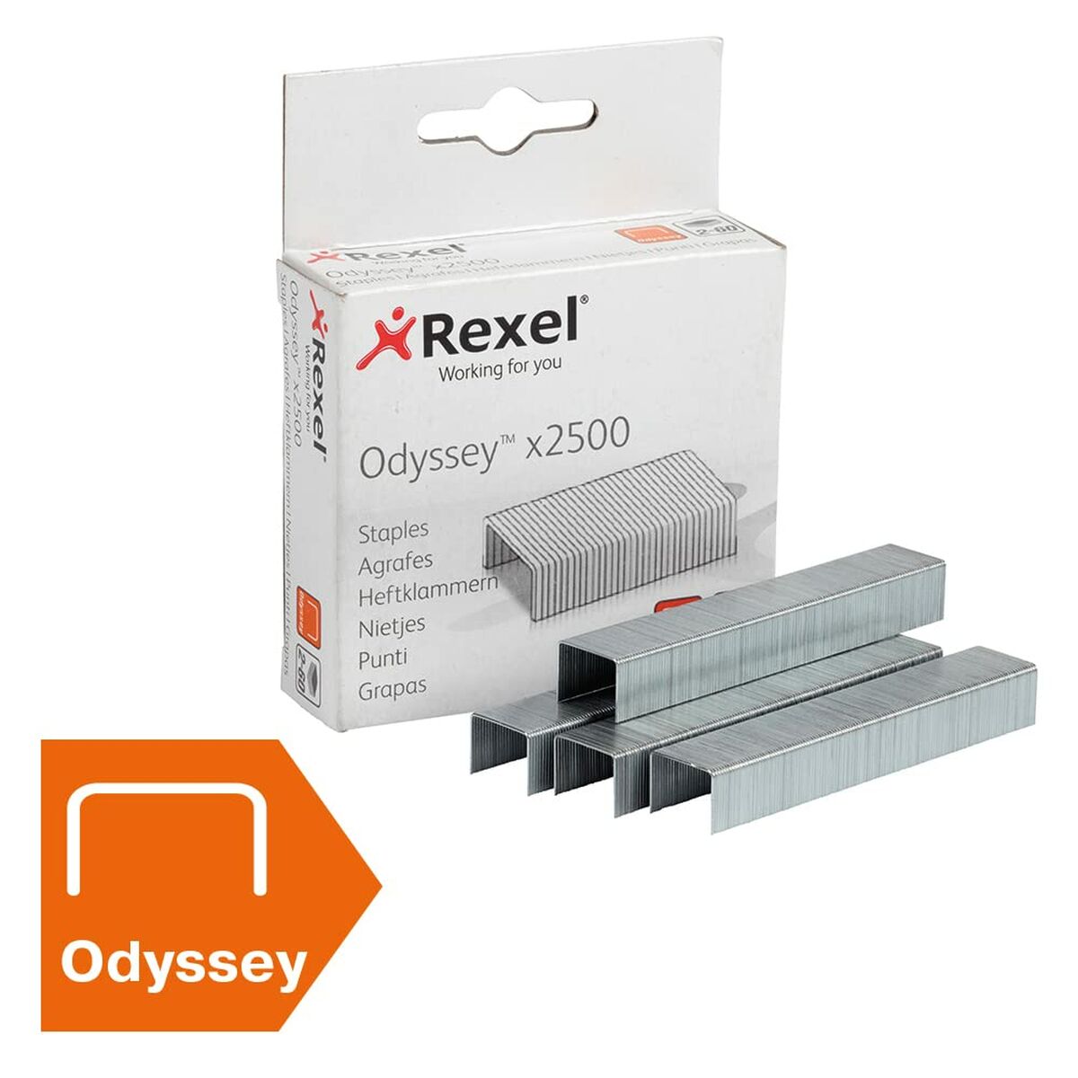 Стэплер Rexel Odyssey Серебристый-6
