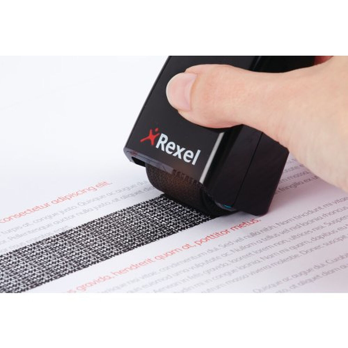 Печать защиты данных Rexel ID Guard Чёрный-2