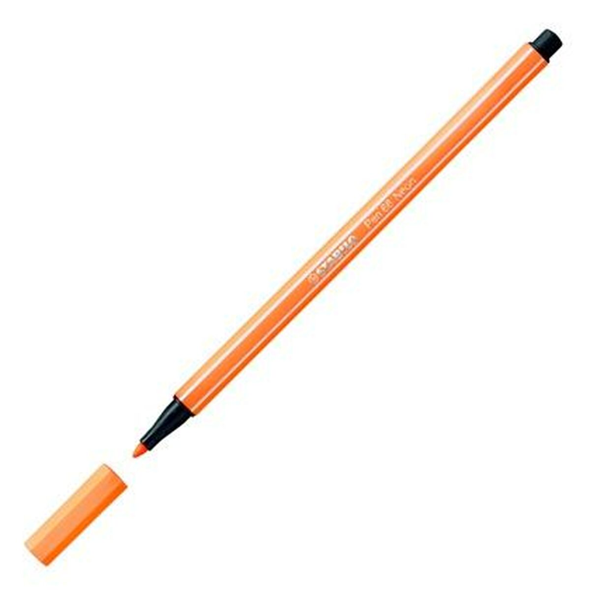 Фетр Stabilo Pen 68 Флюоресцентный Оранжевый (10 Предметы)-2