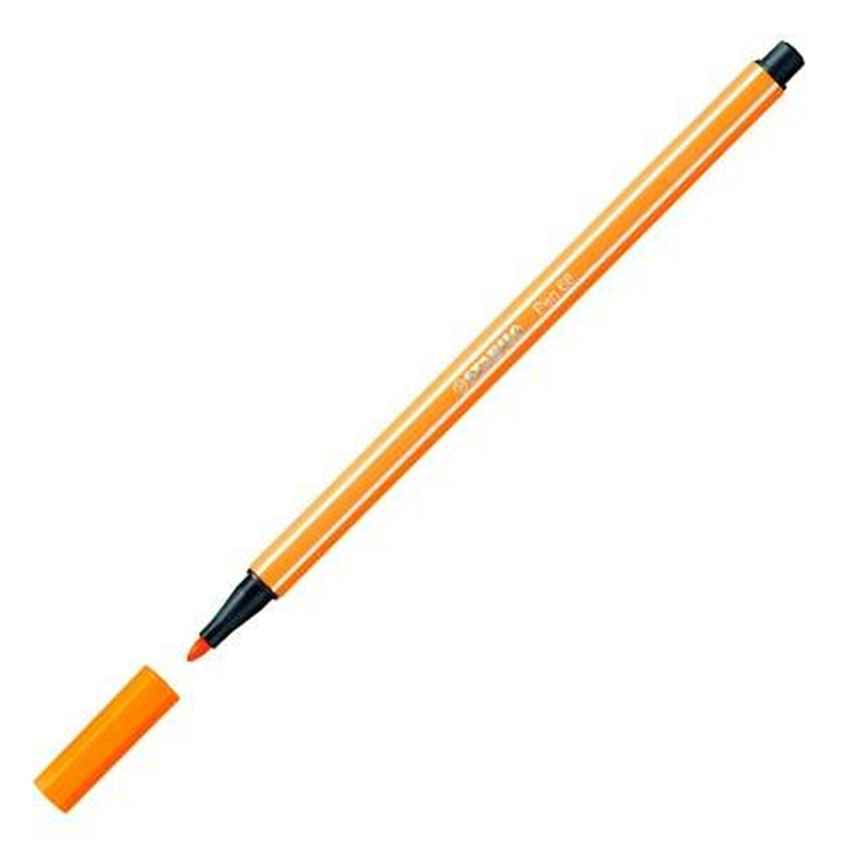Фетр Stabilo Pen 68 Оранжевый (10 Предметы)-2