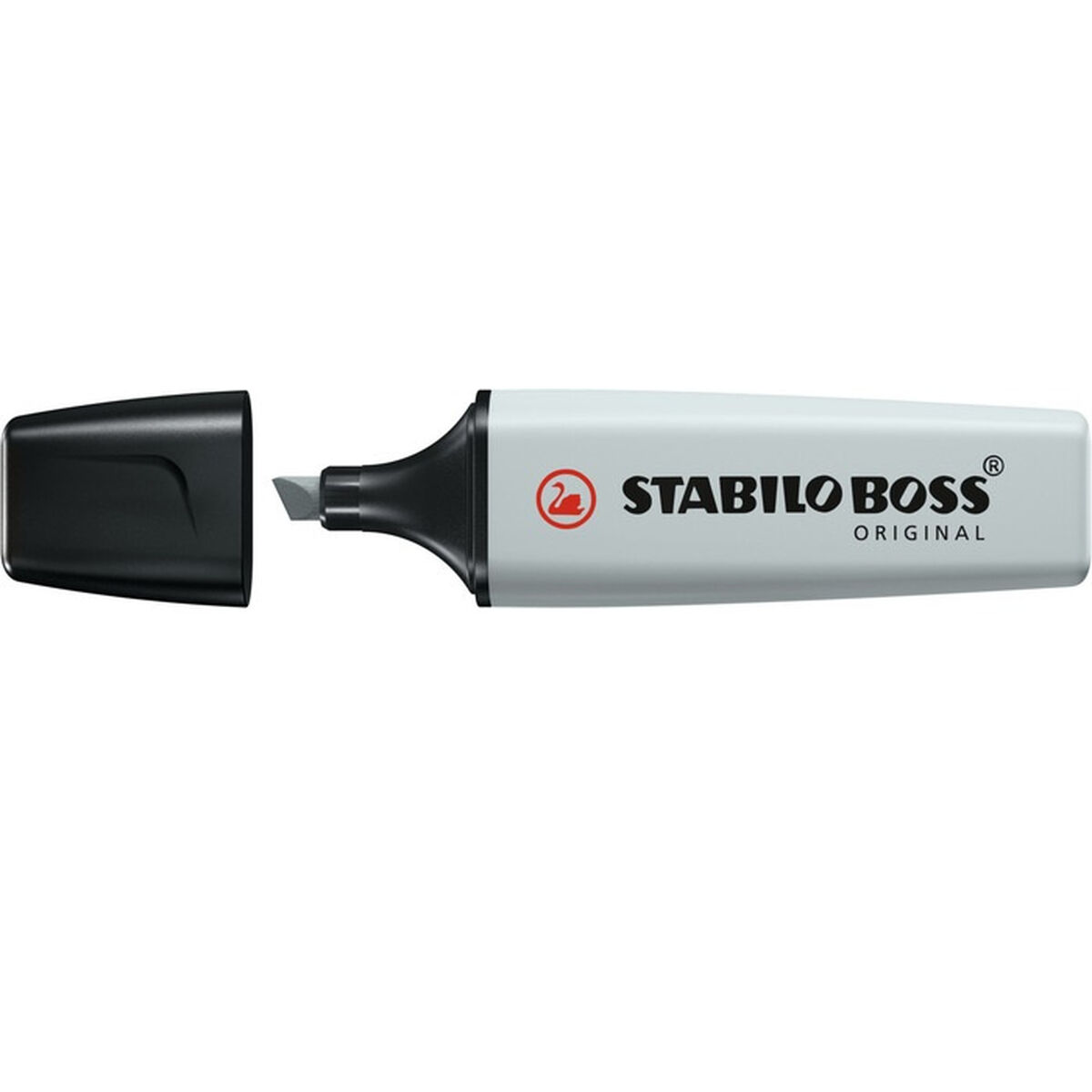 Флуоресцентный маркер Stabilo Boss Серый 10 Предметы-4