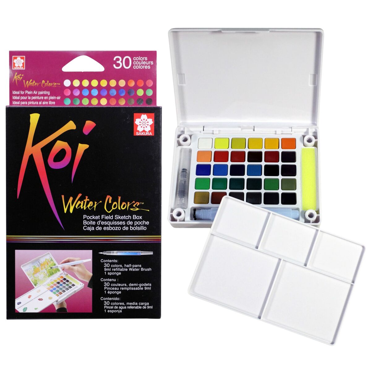 Набор акварельных красок Talens Art Creation Sakura Koi Water Colors Разноцветный-2