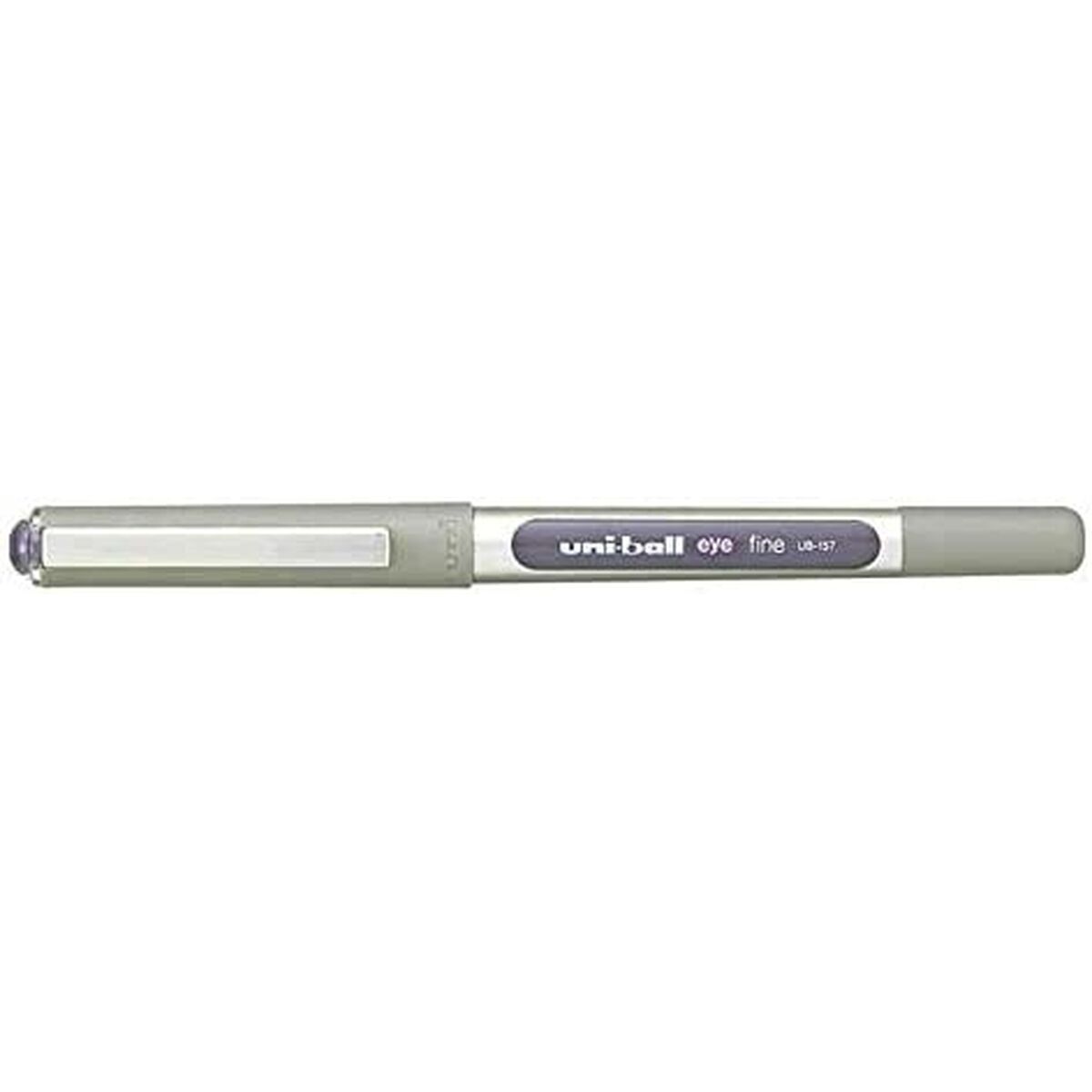 Ручка с жидкими чернилами Uni-Ball Rollerball Eye Fine UB-157 Фиолетовый 0,7 mm (12 Предметы)-2