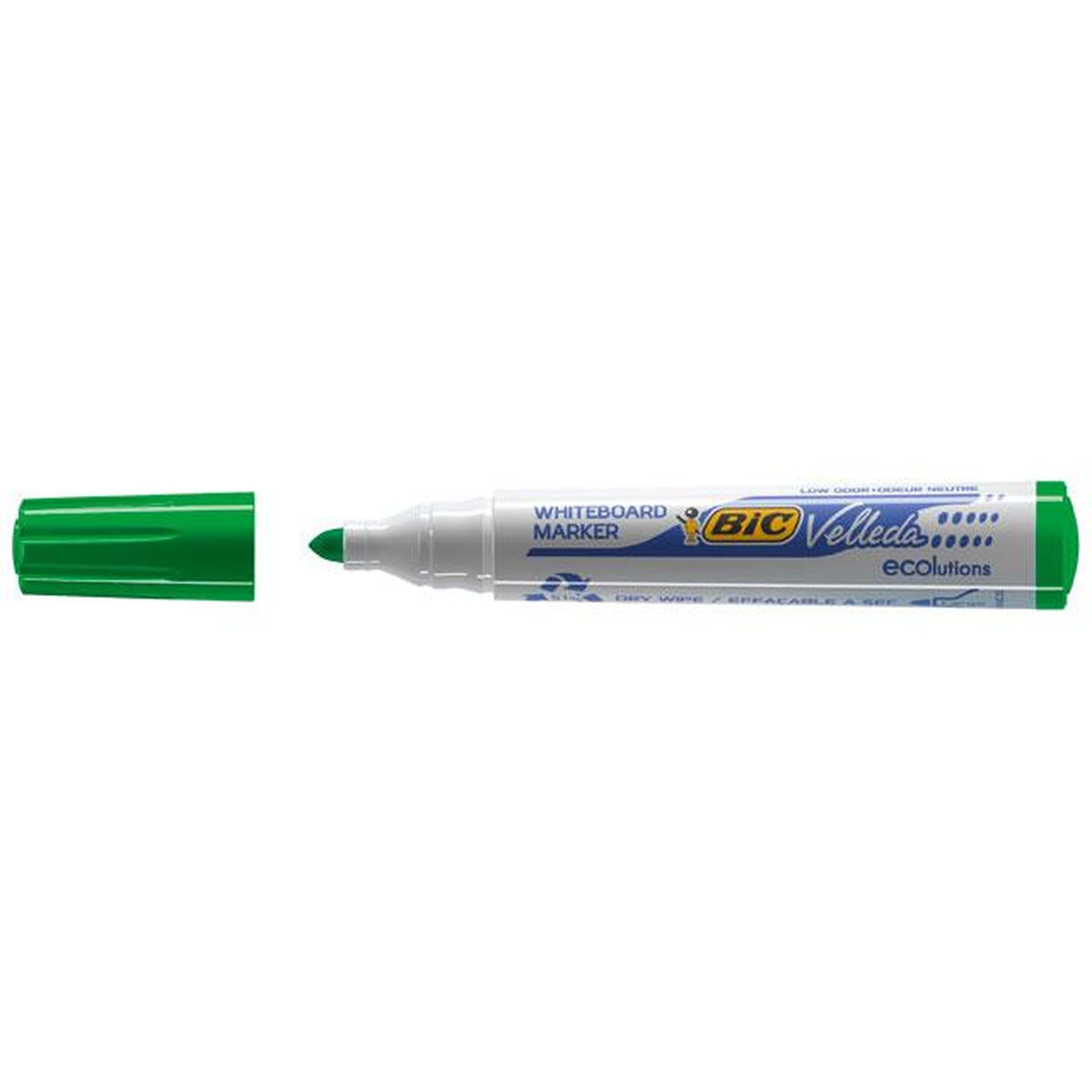 Жидкие маркеры Bic Velleda Ecolutions 1701 Зеленый (12 Предметы)-3