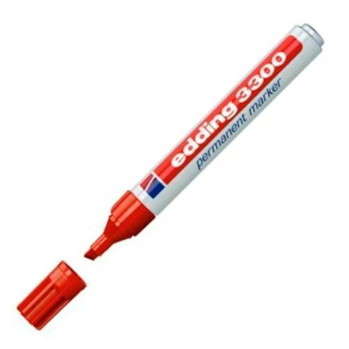 Permanent marker Edding 3000 Red (10 pieces)-2