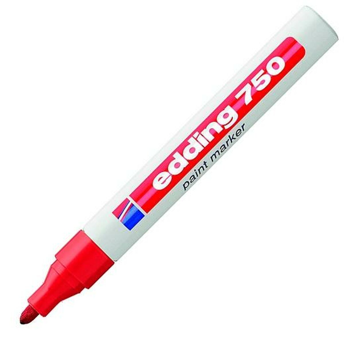 Permanent marker Edding 750 Red (10 pieces)-2