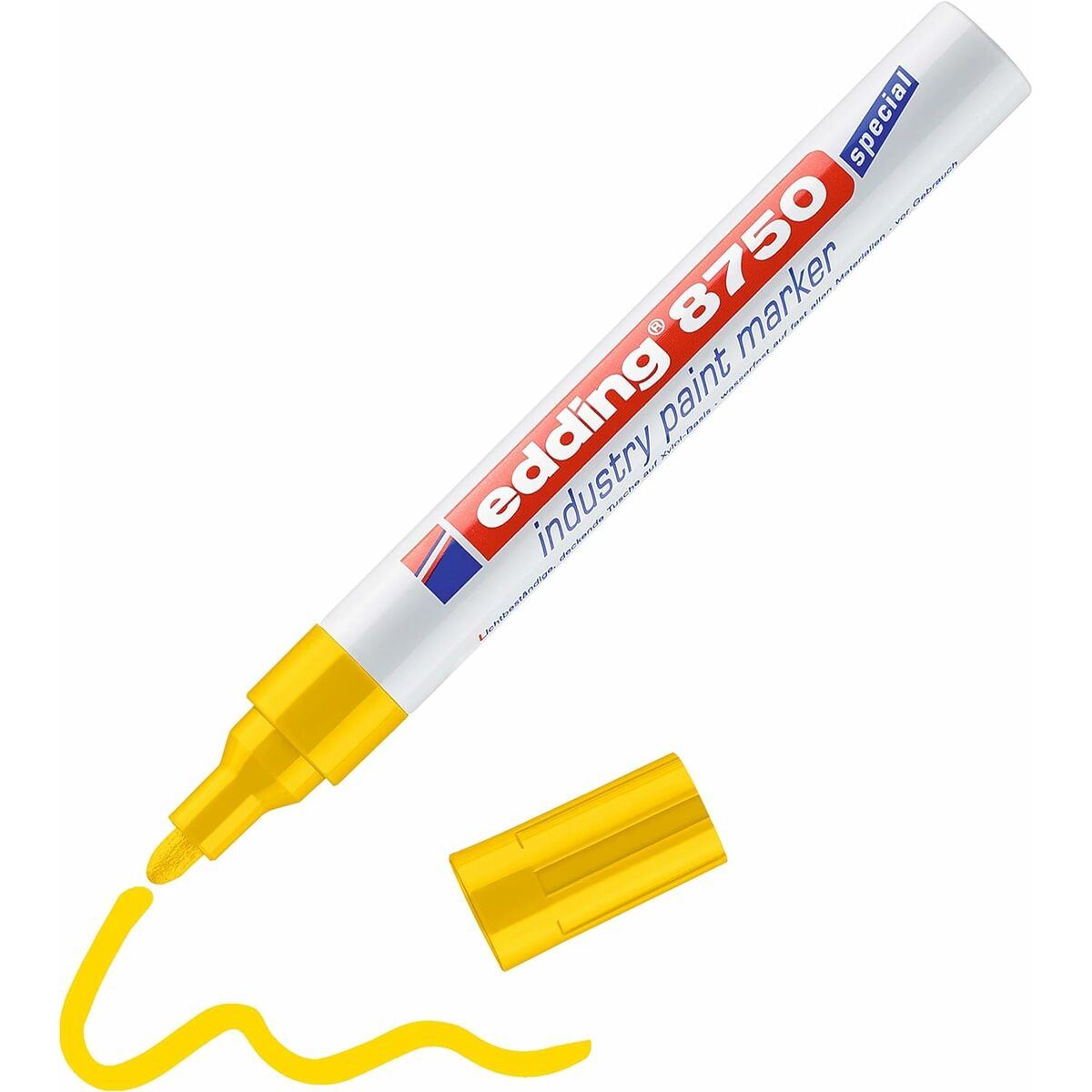 Permanent marker Edding 8750 Yellow (10 pieces)-2