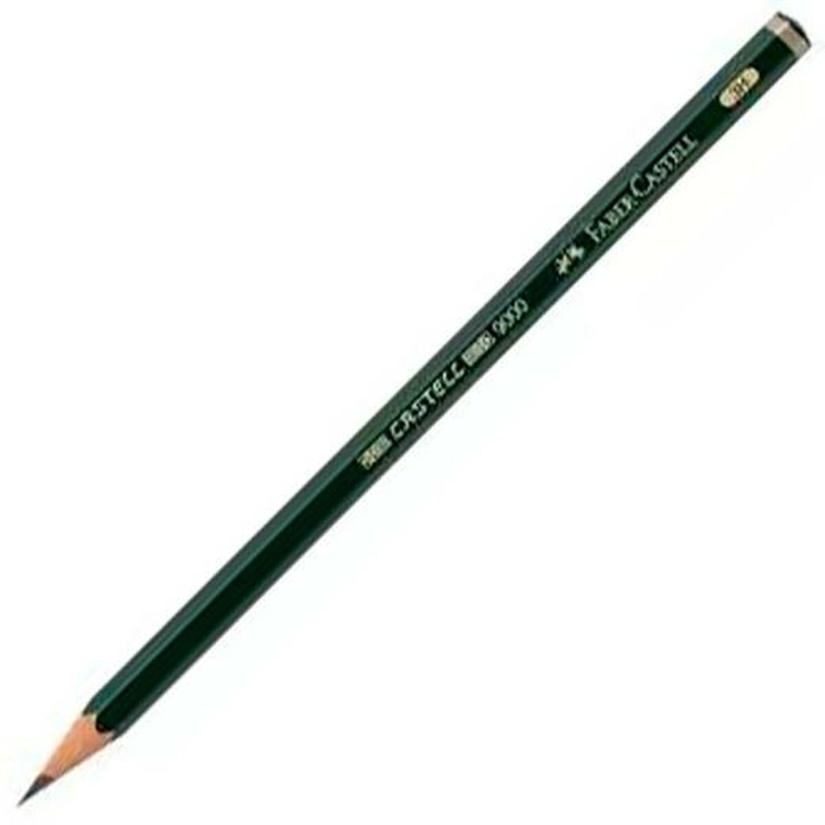 Карандаш Faber-Castell 9000 Экологично шестиугольный 3H (12 Предметы) (12 штук)-2