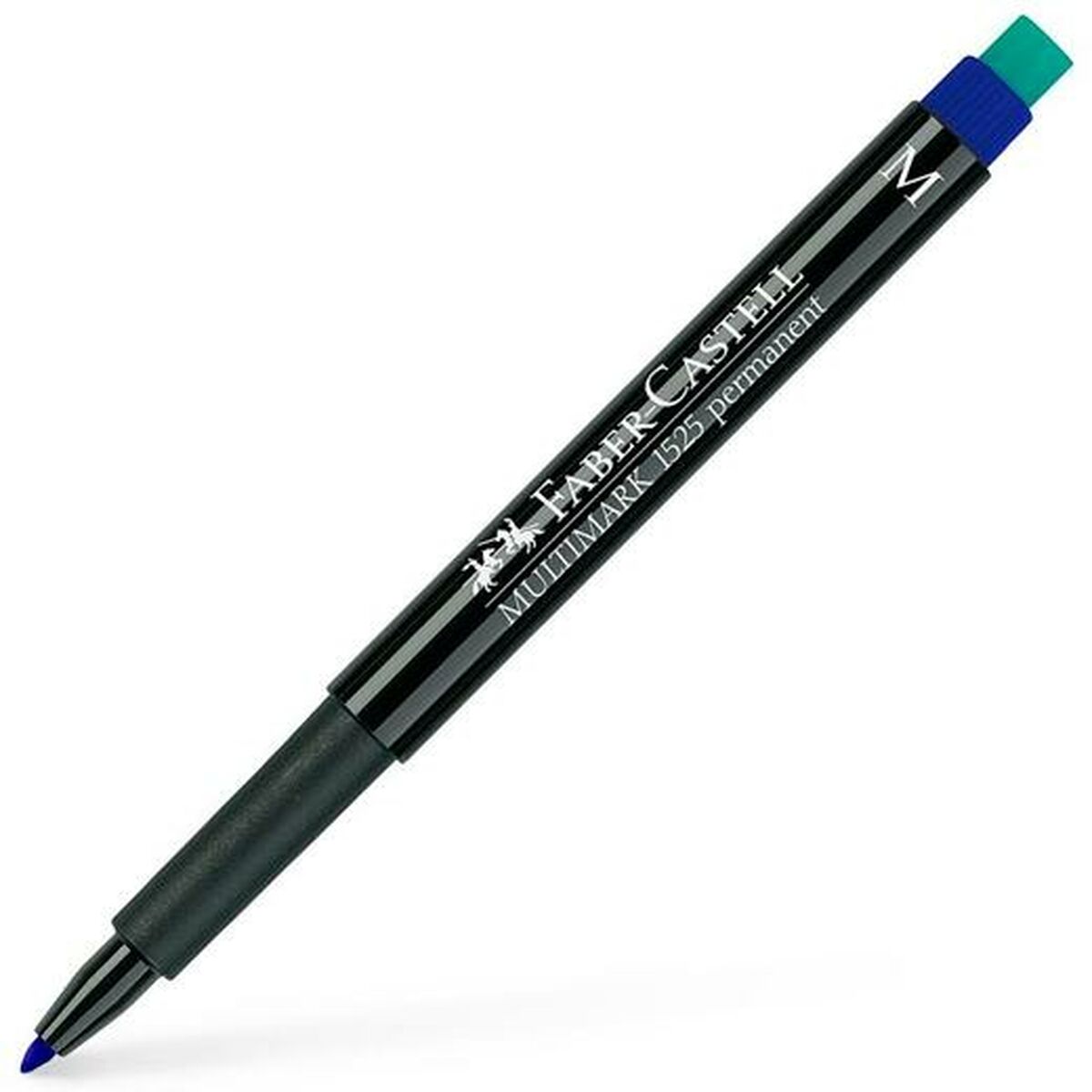 Permanent marker Faber-Castell Multimark 1523 M Blue (10 pieces)-2
