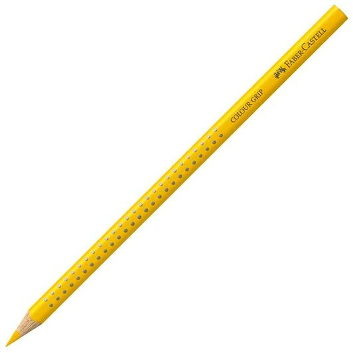 Цветные карандаши Faber-Castell Colour Grip Жёлтый (12 штук)-2
