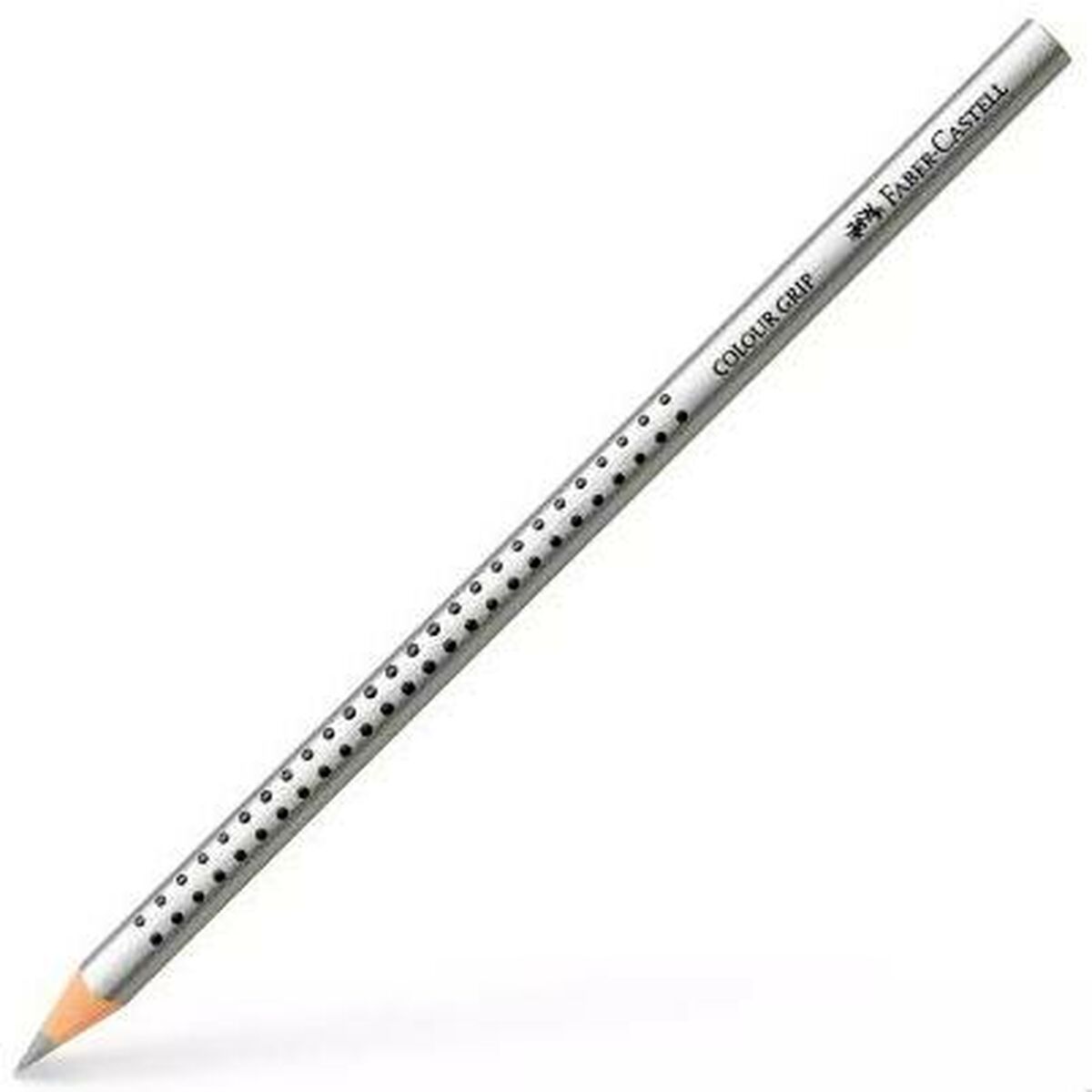 Цветные карандаши Faber-Castell Colour Grip Серебристый (12 штук)-2