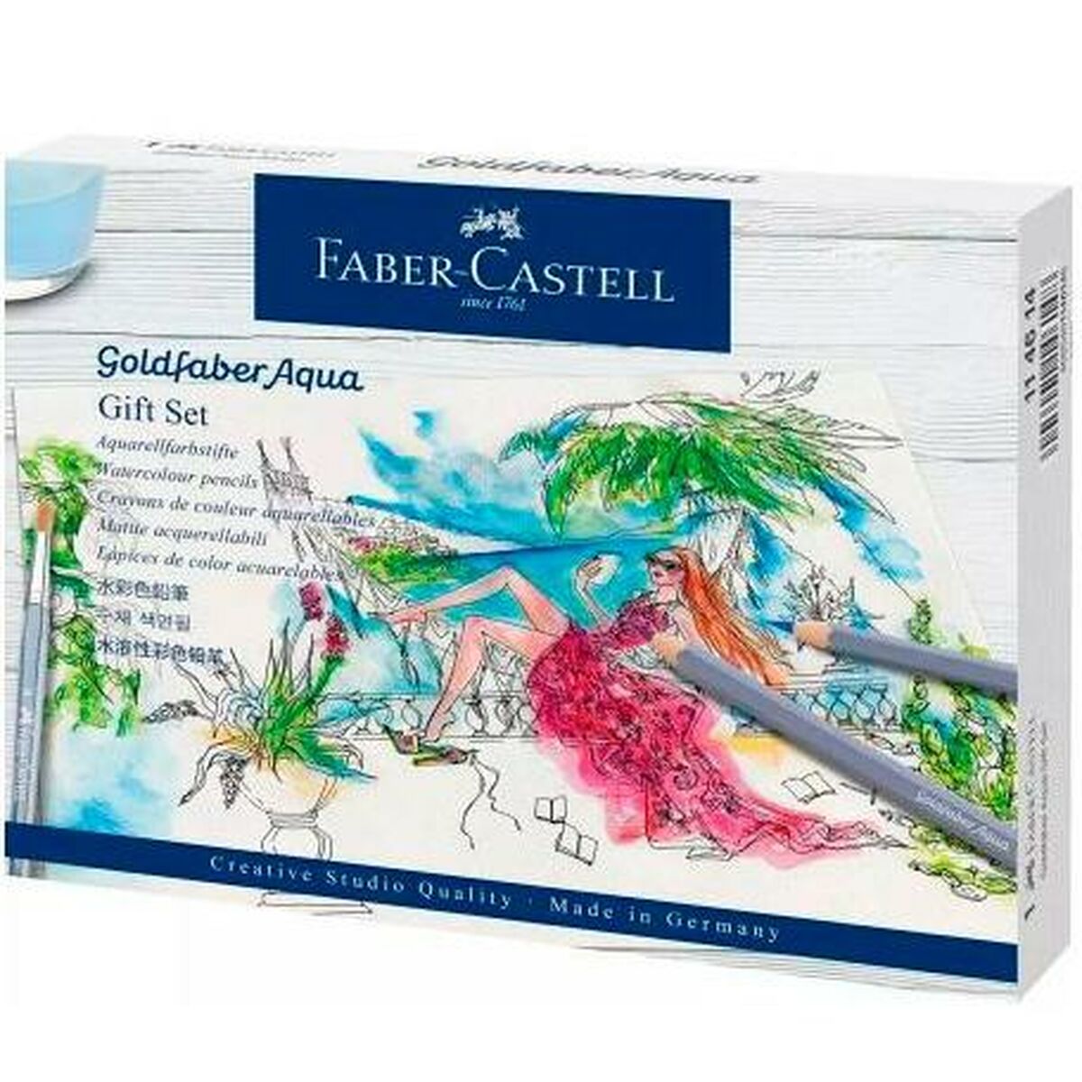 Набор карандашей Faber-Castell Акварель (14 штук)-2