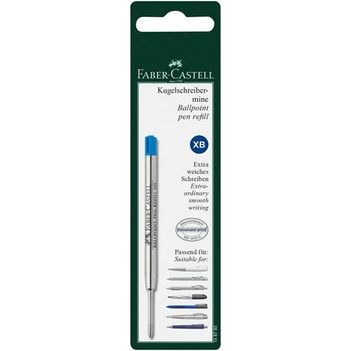 Запасные части Faber-Castell Ручка 0,6 mm Синий (5 штук)-2