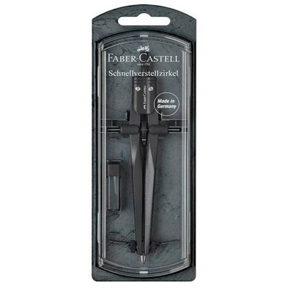 Компас Faber-Castell Чёрный (5 штук)-2
