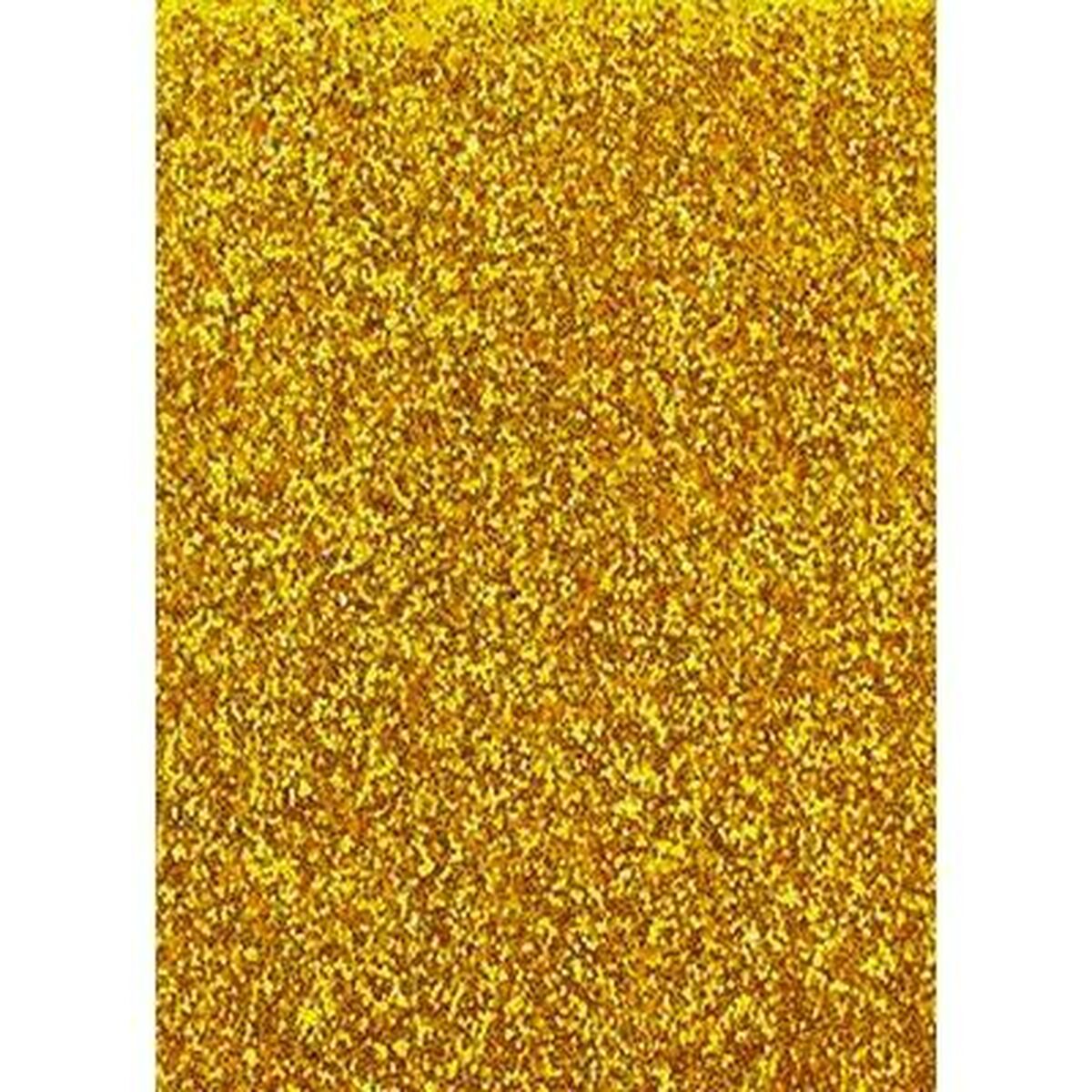 Бумага Fama Glitter Резина Eva Позолоченный 50 x 70 cm (10 штук)-2