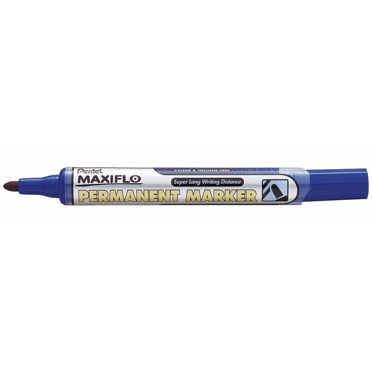 Permanent marker Pentel Maxiflo NLF50 Blue 12 Items (12 pieces)-2