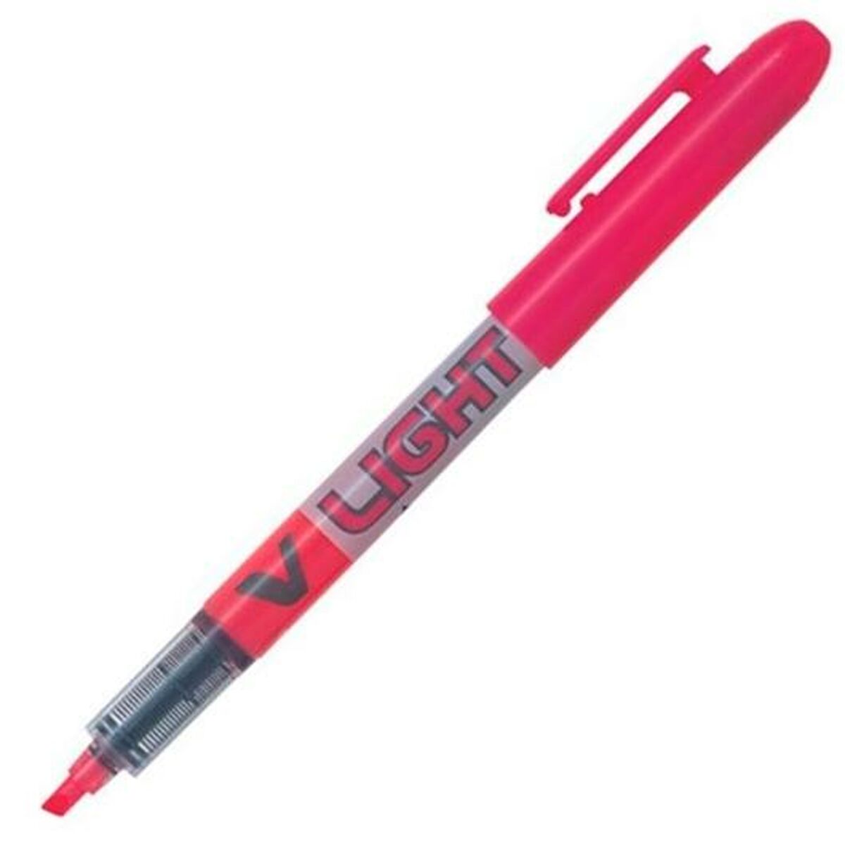 Флуоресцентный маркер Pilot V Light Rosa Розовый (12 штук)-2