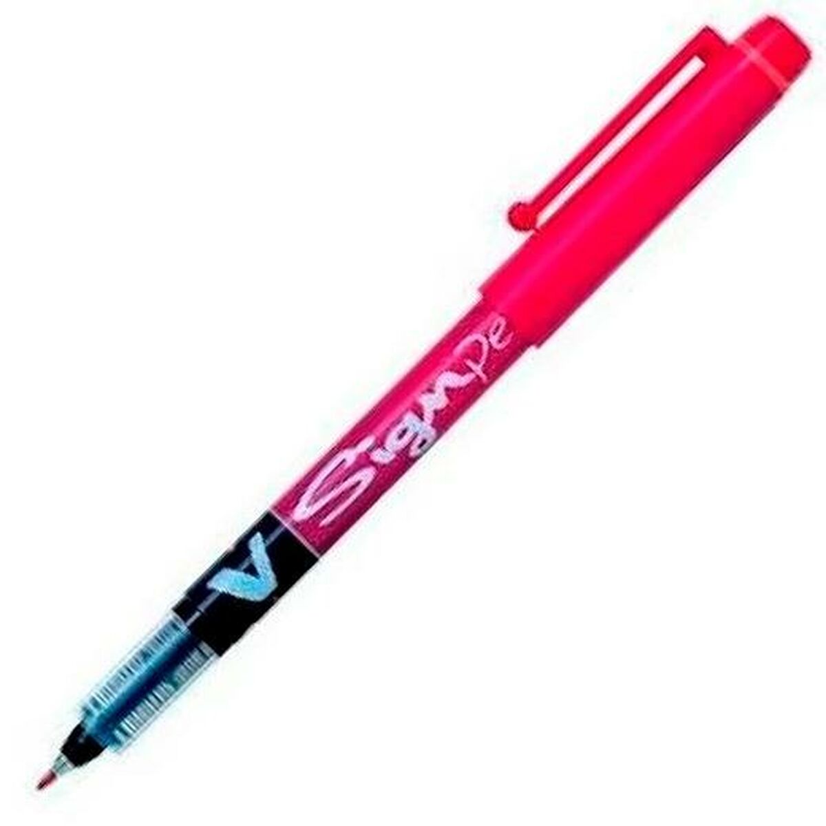 Гелевая ручка Pilot V Sign Pen Красный 0,6 mm (12 штук)-2