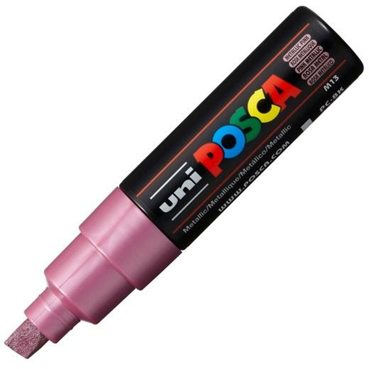 Маркер POSCA PC-8K Розовый (6 штук)-2