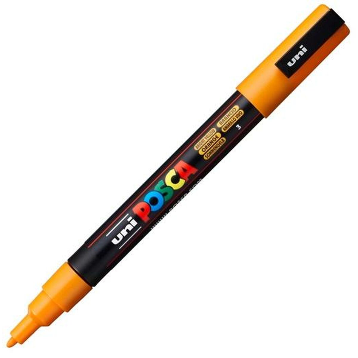 Маркер POSCA PC-3M Оранжевый (6 штук)-2