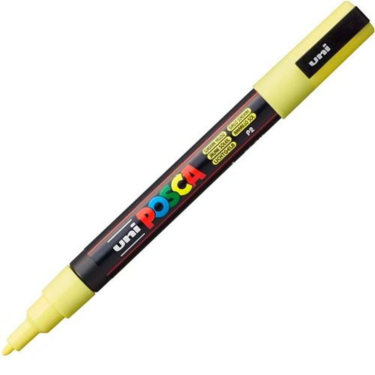 Маркер POSCA PC-3ML Жёлтый (6 штук)-2