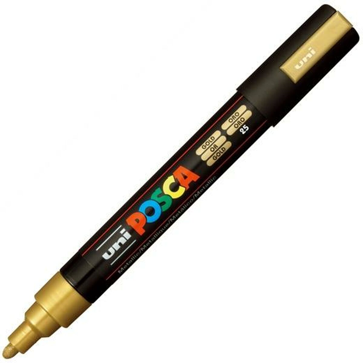 POSCA felt PC-5M Gold plated (6 pieces)-2