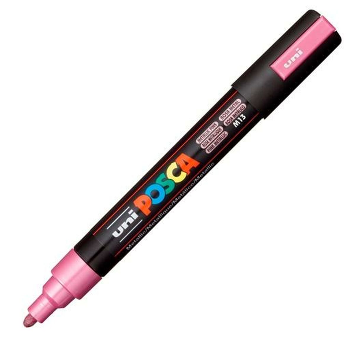 Фломастер POSCA PC-5M Розовый (6 штук)-2