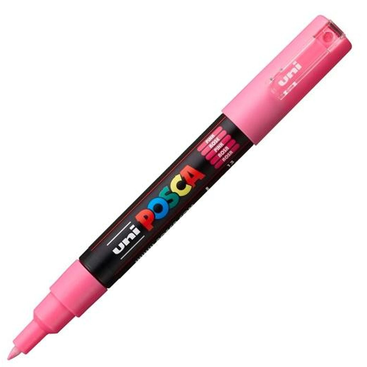 Маркер POSCA PC-1M Розовый (6 штук)-2