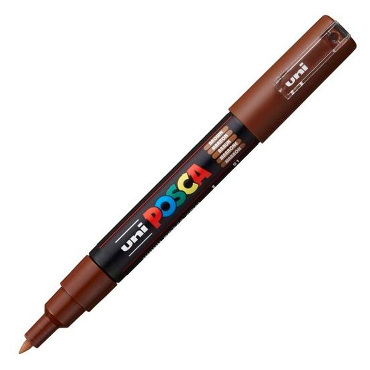 POSCA felt PC-1M Brown (6 pieces)-2