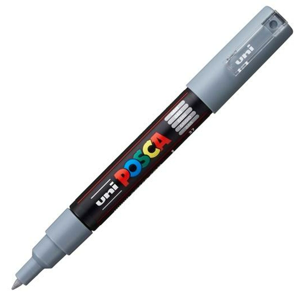POSCA felt PC-1M Grey (6 pieces)-2