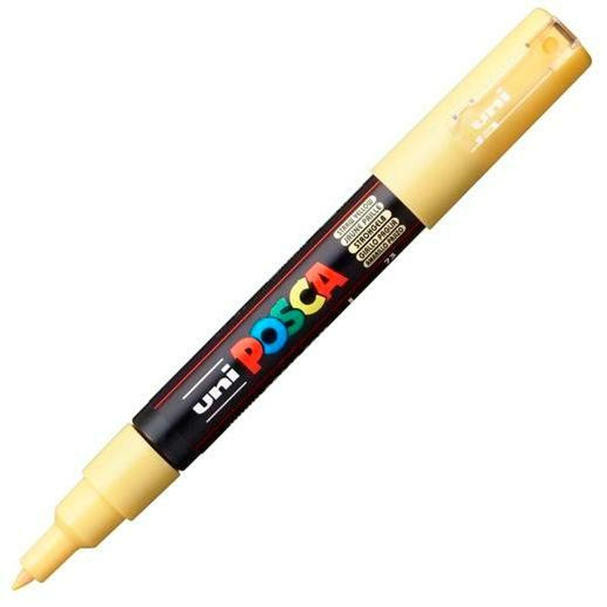 Фетр POSCA PC-1M Жёлтый (6 штук)-2